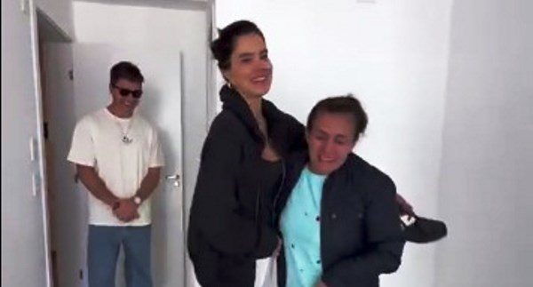 Vídeo: Rodrigo Faro presenteia sua funcionária com um apartamento milionário