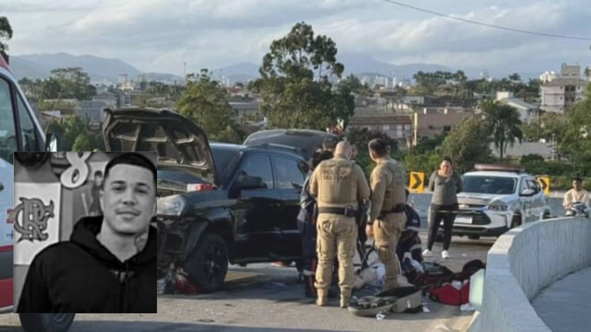 Motociclista morre em acidente em Palhoça; saiba quem é a vítima