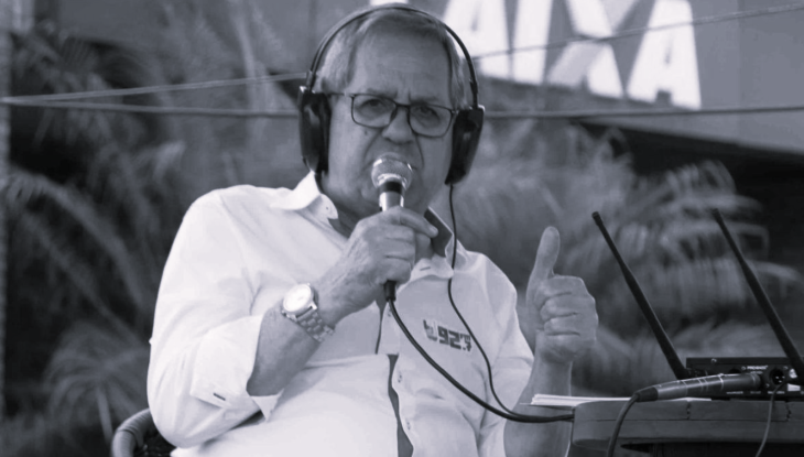 Morre professor e radialista Tibério Valcanaia, fundador do Grupo Vale Europeu de Rádios