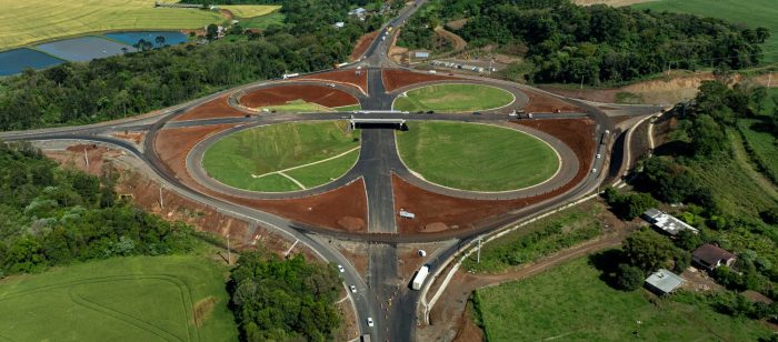 Estrada Boa SC: obras do elevado da 282 e 158 na reta final