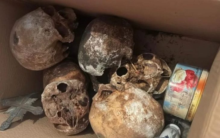 Polícia encontra 12 crânios e ossos humanos em apartamento nobre
