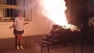 Vídeo: explosão em feira de ciências deixa 17 feridos
