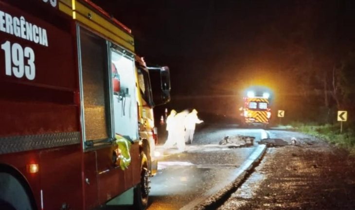 Motociclista é atingido por caminhão e morre em acidente na BR-470