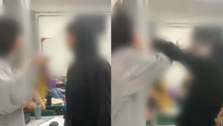 Vídeo: adolescente é espancada dentro de sala de aula por colega