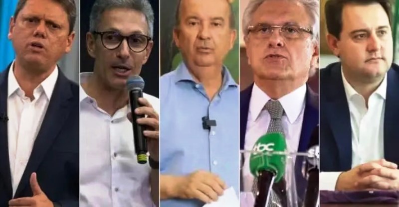Jorginho Mello e mais 8 governadores declaram apoio a Claudio Castro
