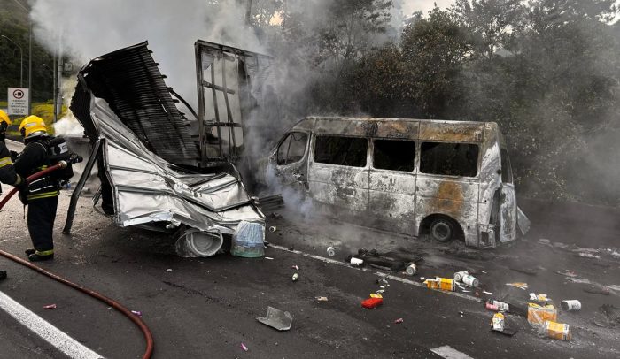 Vídeo: van com crianças em acidente na BR-376 tinha como destino SC