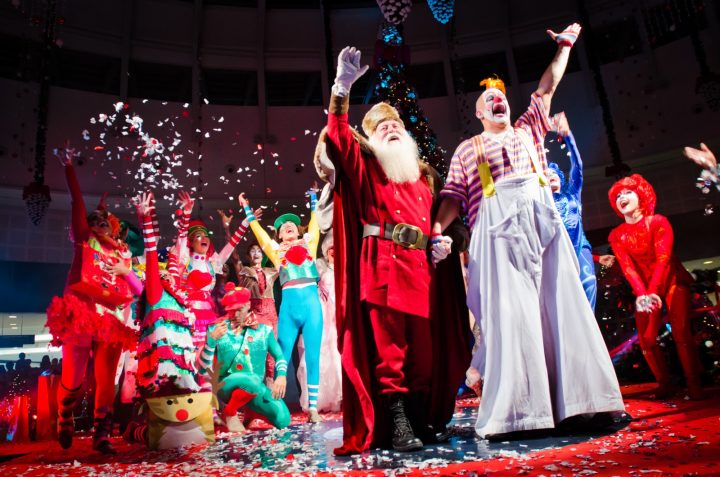 Espetáculo nacional circense abre programação de Natal na Capital