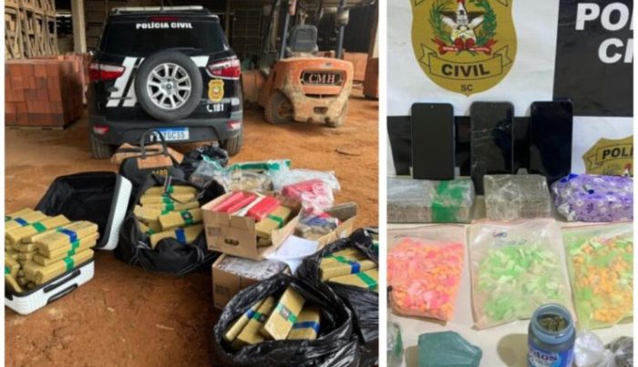 Polícia Civil realiza operações contra o tráfico e incinera 300 quilos de drogas