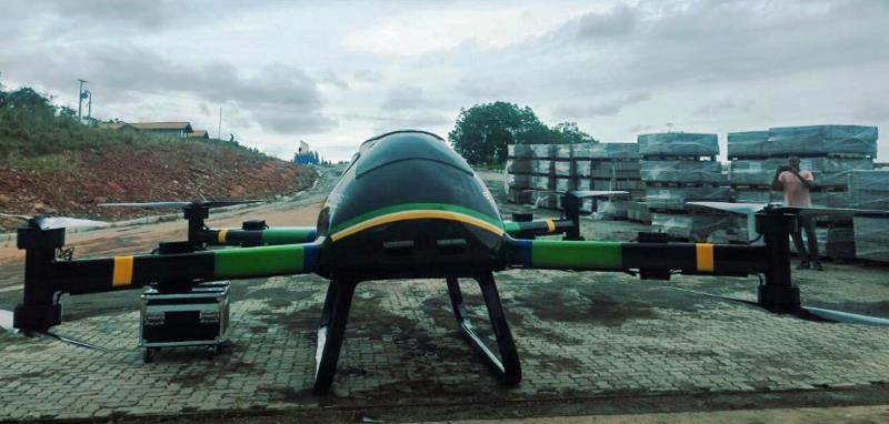 Carro voador’ agrícola simboliza inovação industrial brasileira