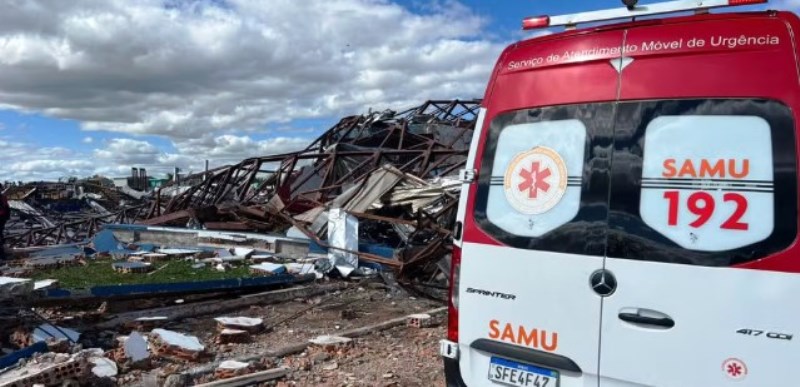 Paraná confirma sétima morte após tornado em Rio Bonito do Iguaçu