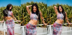 Ana Castela e Zé Felipe gravam clipe em Balneário Camboriú