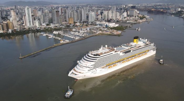 Itajaí abre temporada de cruzeiros com grande expectativa de turistas