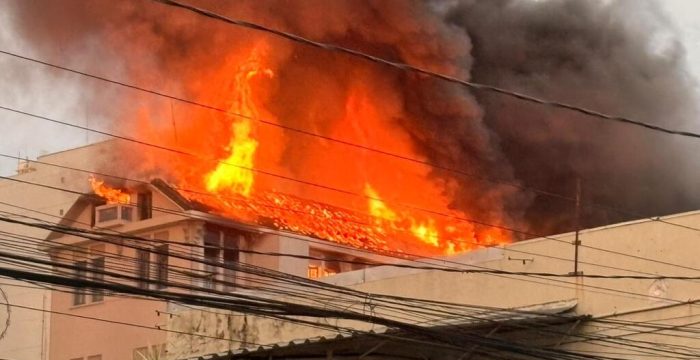 Incêndio atinge Colégio Marista no Rio Grande do Sul