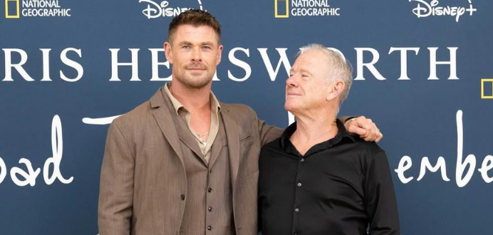 Chris Hemsworth redefine prioridades após diagnóstico de Alzheimer do pai