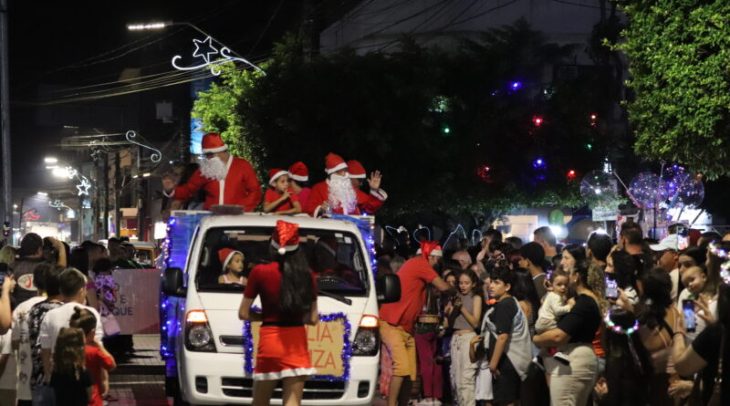 Gaspar terá alterações no trânsito para desfile de Natal nesta quinta