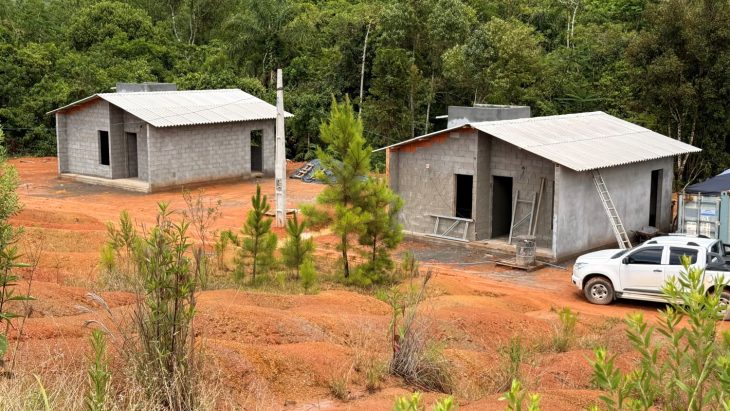 Defesa Civil confirma construção de mais 40 casas para indígenas de José Boiteux