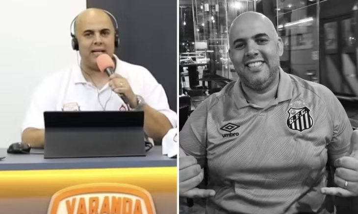 Narrador morre aos 42 anos após transmitir vitória do Santos