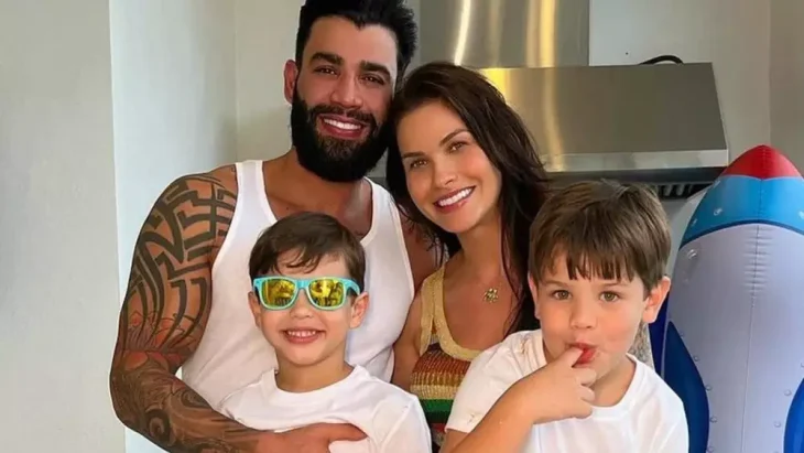 Gusttavo Lima revela que filhos sonham em andar de ônibus