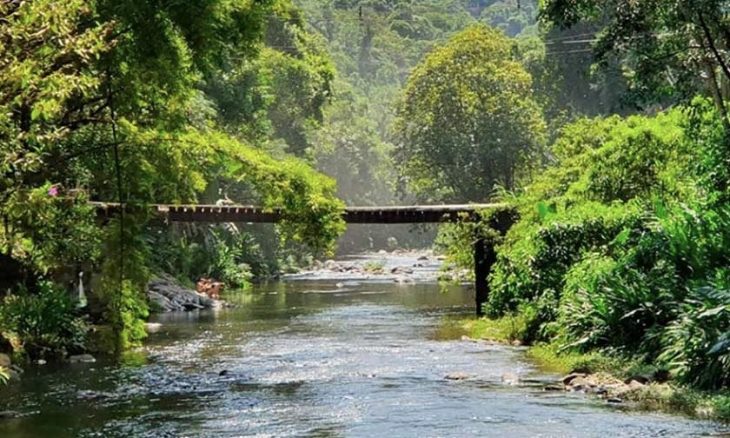 Recanto natural de Blumenau tem acesso totalmente bloqueado