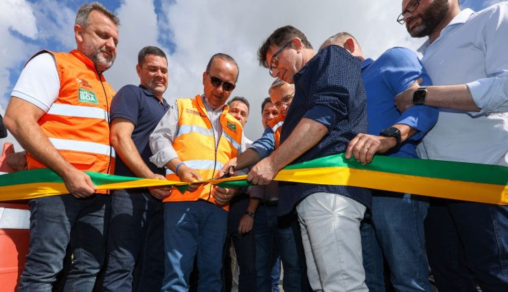 Jorginho Mello libera segundo elevado da rodovia Antônio Heil