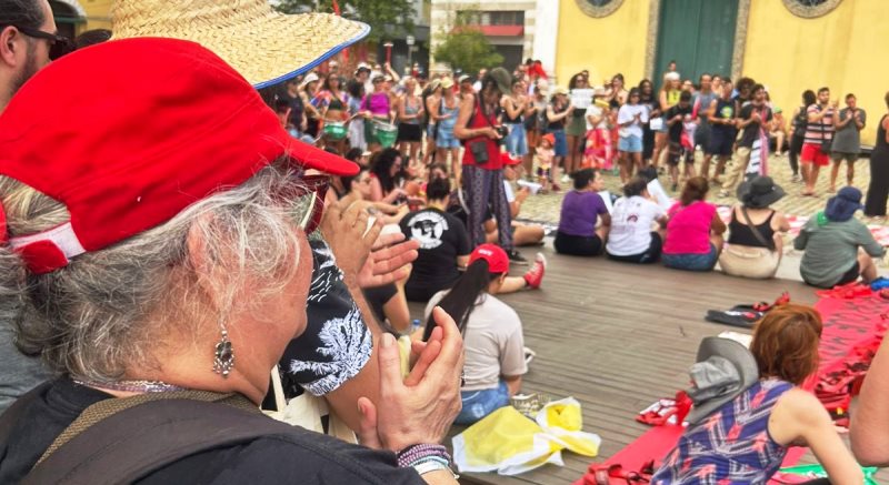 Protesto Mulheres Vivas exige providências de combate aos feminicídios