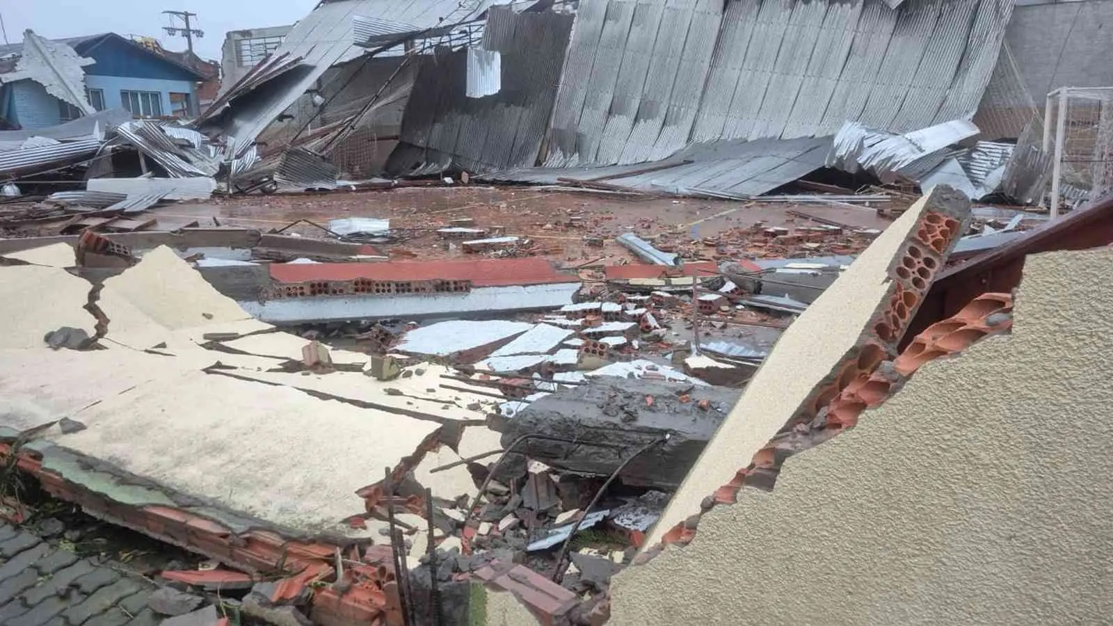 Temporal causa estragos e mobiliza equipes na Serra Gaúcha