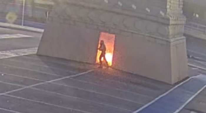 Vídeo: suspeito de vandalismo em Estátua da Liberdade da Havan é identificado