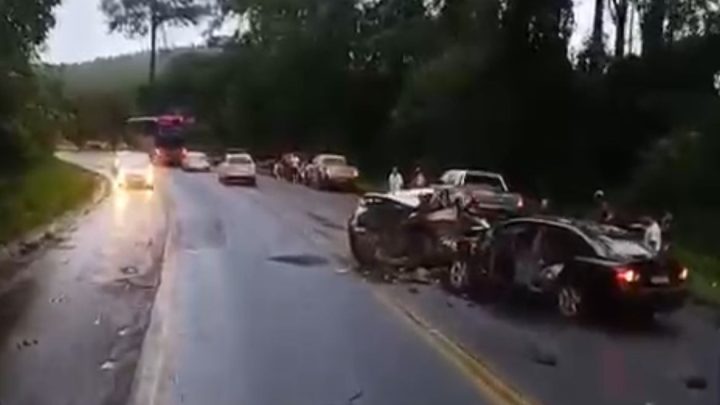 Vídeo: acidente grave provoca ao menos uma morte na BR-470