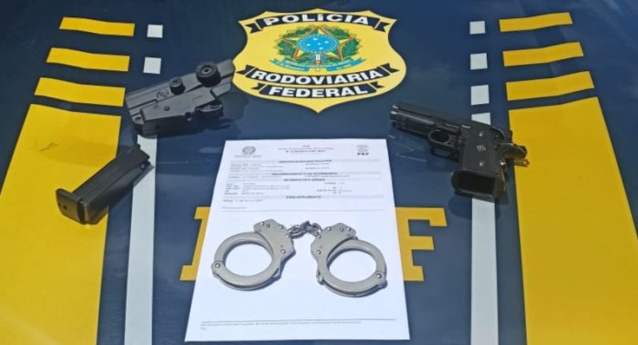 PRF prende em São Paulo criminoso que aplicou golpe em Rio do Sul