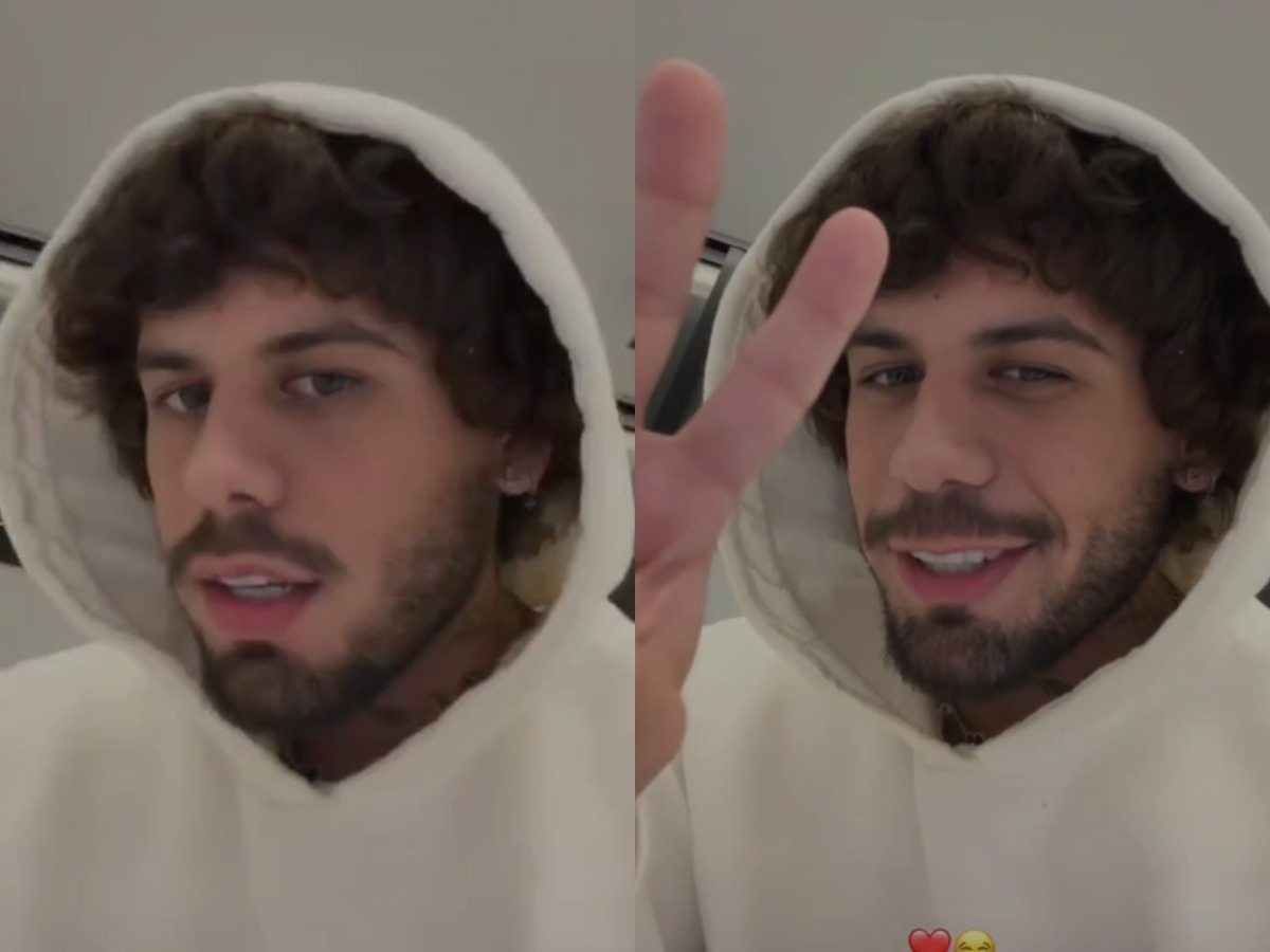 Zé Felipe reaparece nas redes após término com Ana Castela