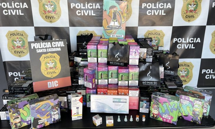 Mulher é presa por venda ilegal de vapes e remédios de emagrecimento