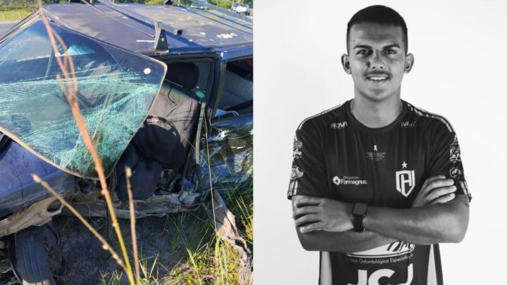 Jovem morre após ser lançado para fora de veículo em acidente