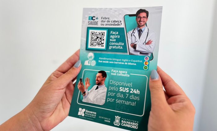 Saiba como acessar a Telemedicina gratuita em Balneário Camboriú