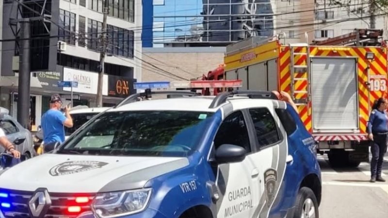 Idosa atropelada no Centro de Florianópolis está em estado grave