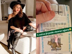 Paulinha Leite acerta quina da Mega da Virada outra vez