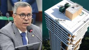 Píer privativo, 16 garagens e teleférico: veja detalhes do apê do deputado Félix Mendonça