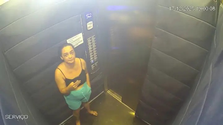 Vídeo: Mulher desaparece após descer para subsolo de prédio