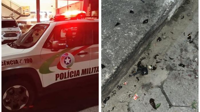 Morador de rua é atingido por estilhaços de garrafa e vai parar no hospital