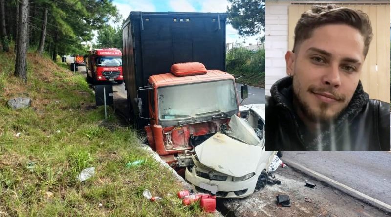 Motorista morre durante ultrapassagem na contramão na SC-350