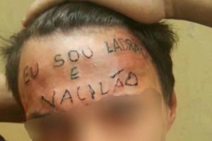 Jovem com tatuagem polêmica volta a ser preso por furto em UBS