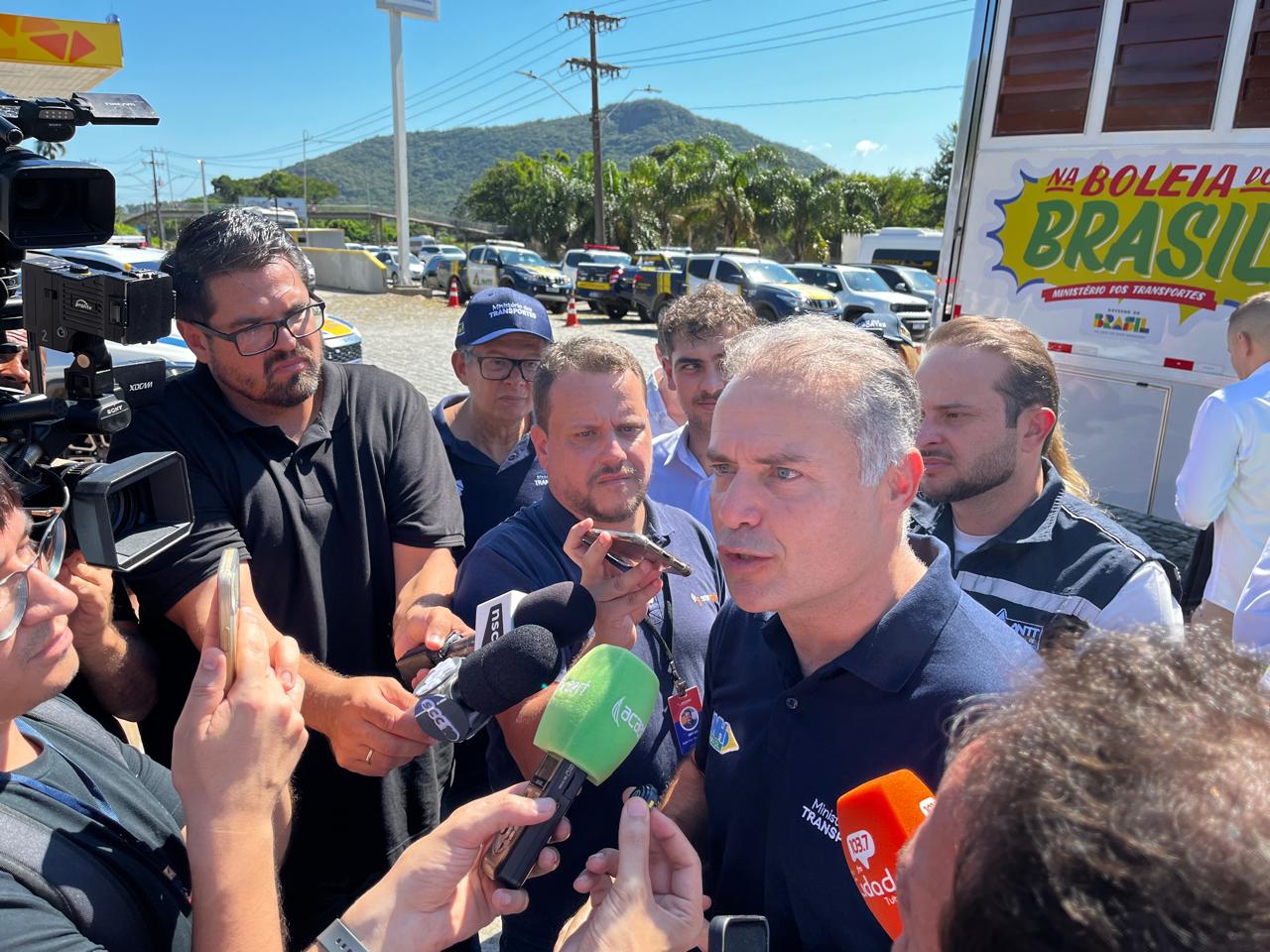 Morro dos Cavalos receberá dois túneis e nova concessão da BR-101