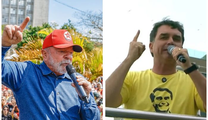 Lula domina no Nordeste, mas Flávio Bolsonaro dispara no Sul