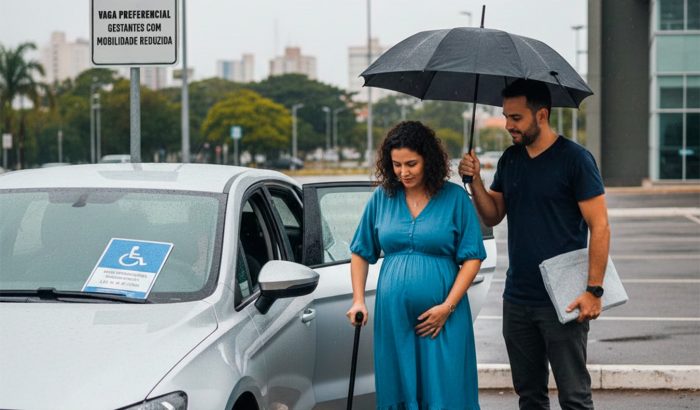 Brusque libera vagas preferencias para gestantes com mobilidade reduzida