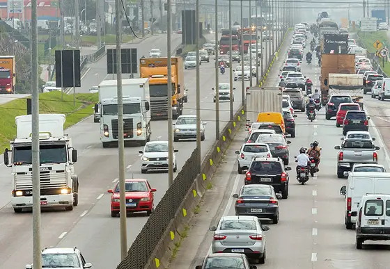 Domingo terá movimento intenso nas rodovias de Santa Catarina