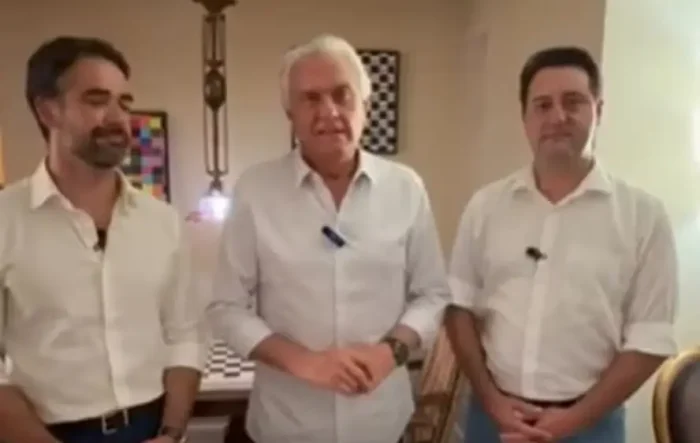 Vídeo: Governador de Goiás, Caiado, anuncia filiação ao PSD