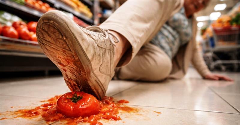 Mulher que escorregou em tomate será indenizada por supermercado