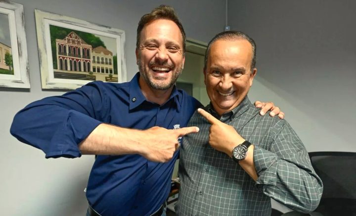 Jorginho Mello quer prefeito de Joinville como vice em 2026
