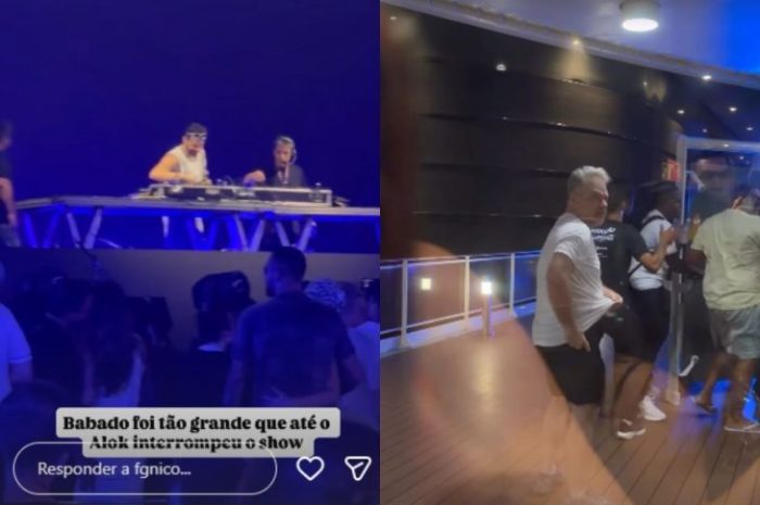 Vídeo: tempestade interrompe show do DJ Alok em cruzeiro
