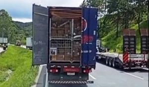 Caminhão da Havan é roubado em rodovia de SP e Luciano Hang protesta