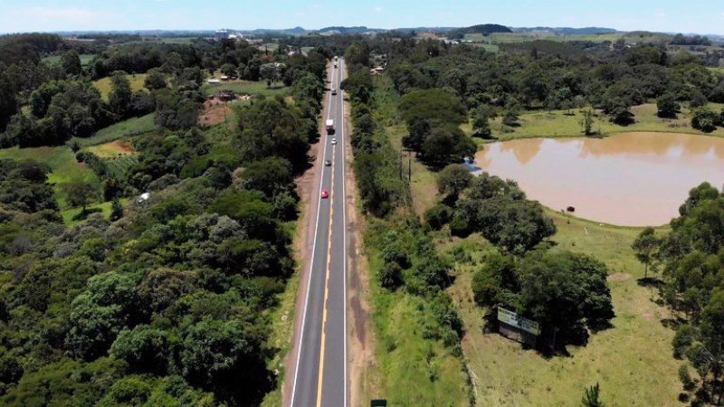 Trecho da BR-163 no Oeste de SC será interditada para obras nesta quarta